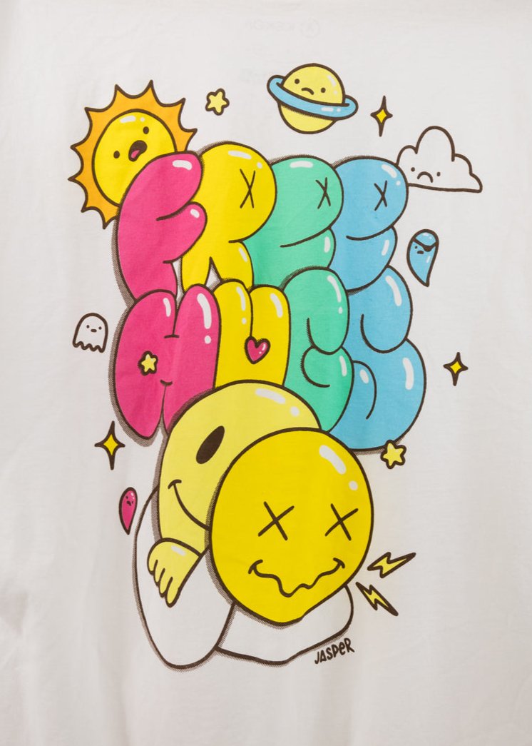 JASPER WONG - FREE HUGS SS TEE