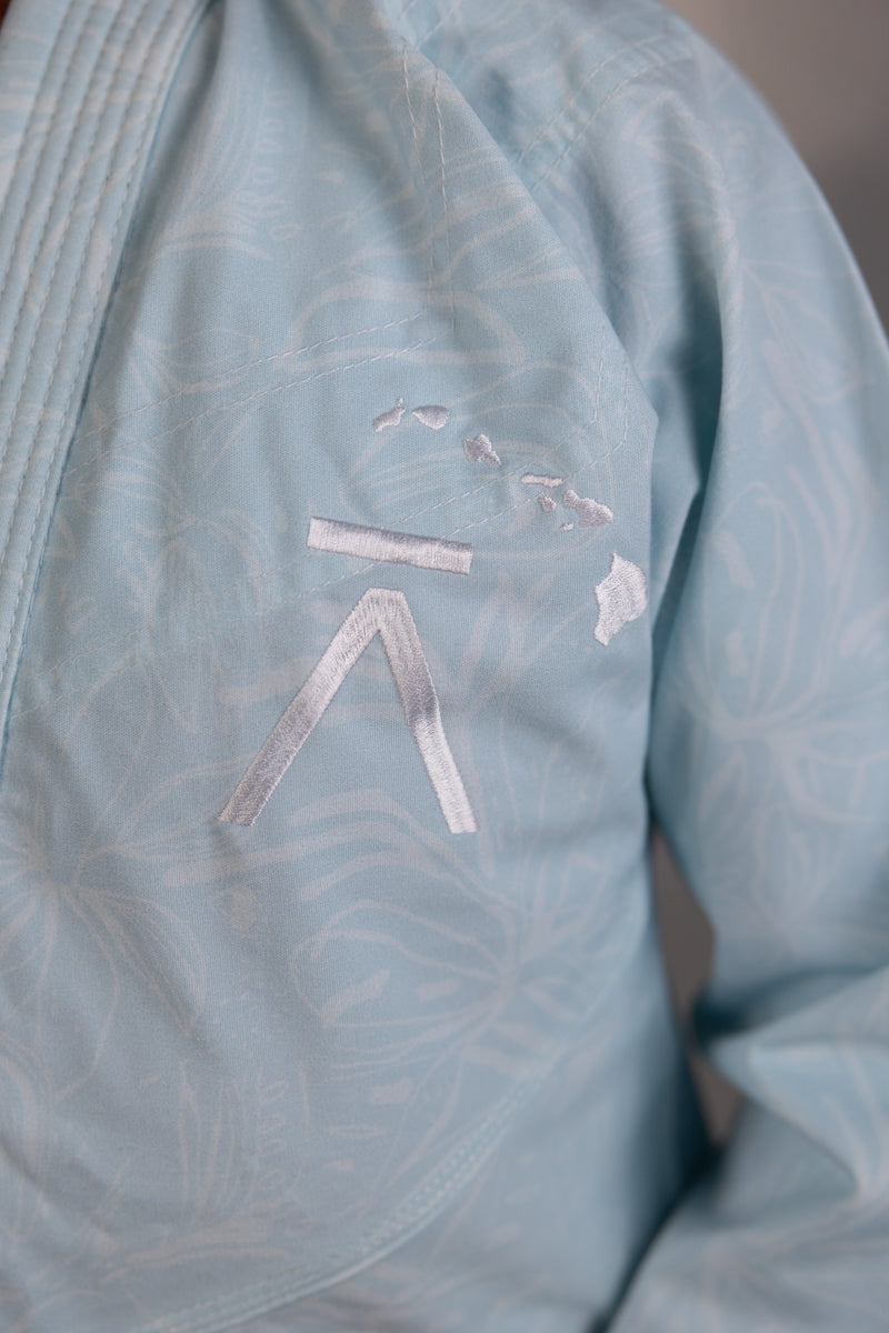 LOLA ALOHA KIMONO - SKY BLUE