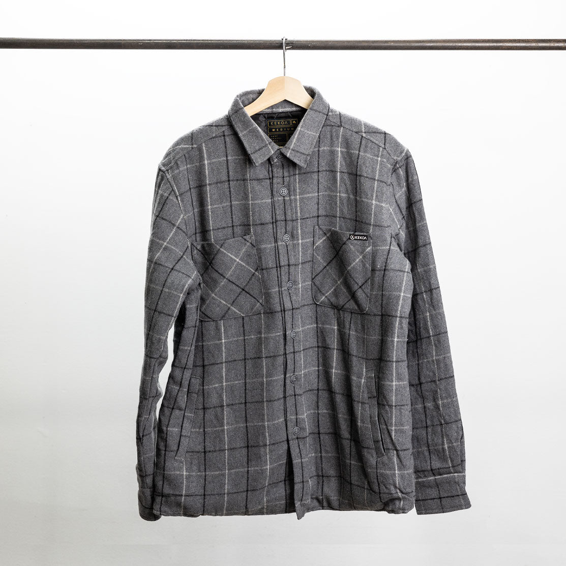 QUILTED FLANNEL JKT