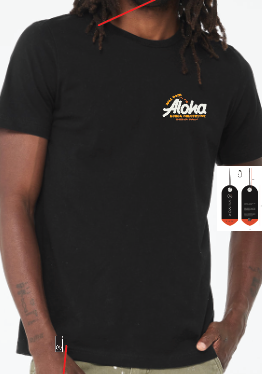 ROLL WITH ALOHA TEE SS
