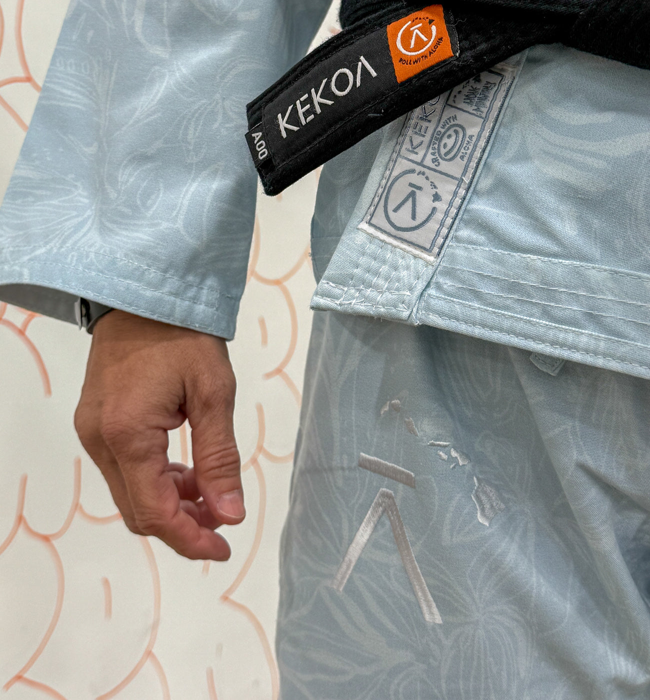 LOLA ALOHA KIMONO - SKY BLUE